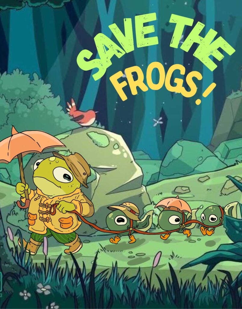 Dayana-Chavarría-Costa Rica-2024-save-the-frogs-art-contest-2nd-Place