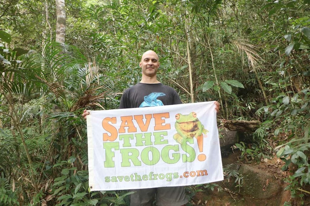 Brazil rio parque tijuca kerry kriger frogs flag 1 1400 1