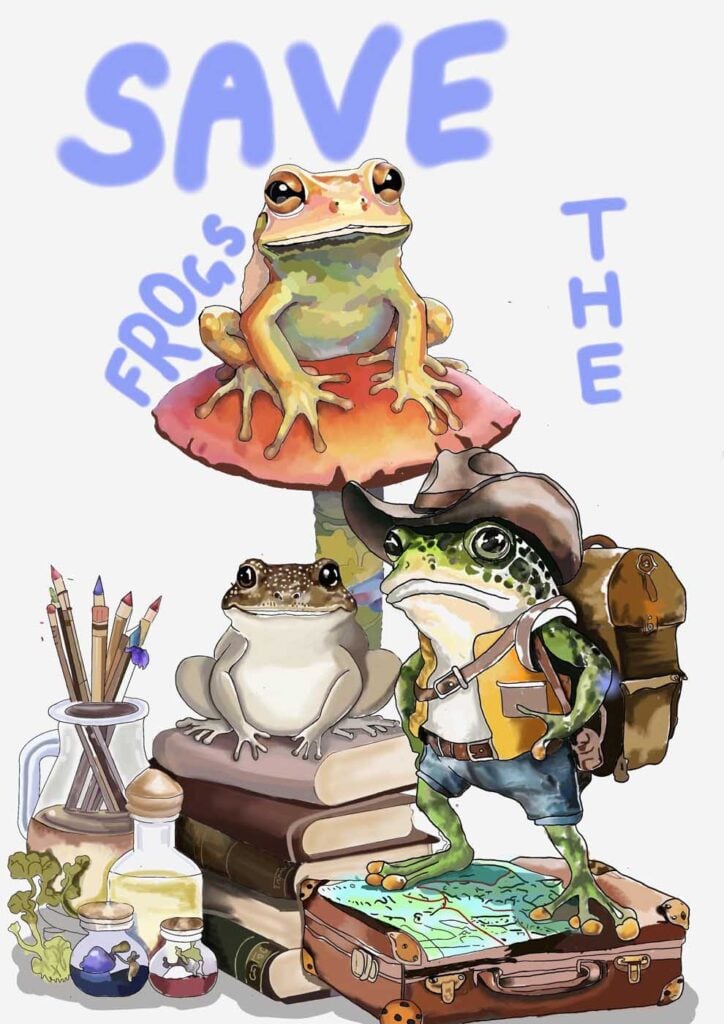 Eva-Dong-Singapore-2024-save-the-frogs-art-contest-finalist