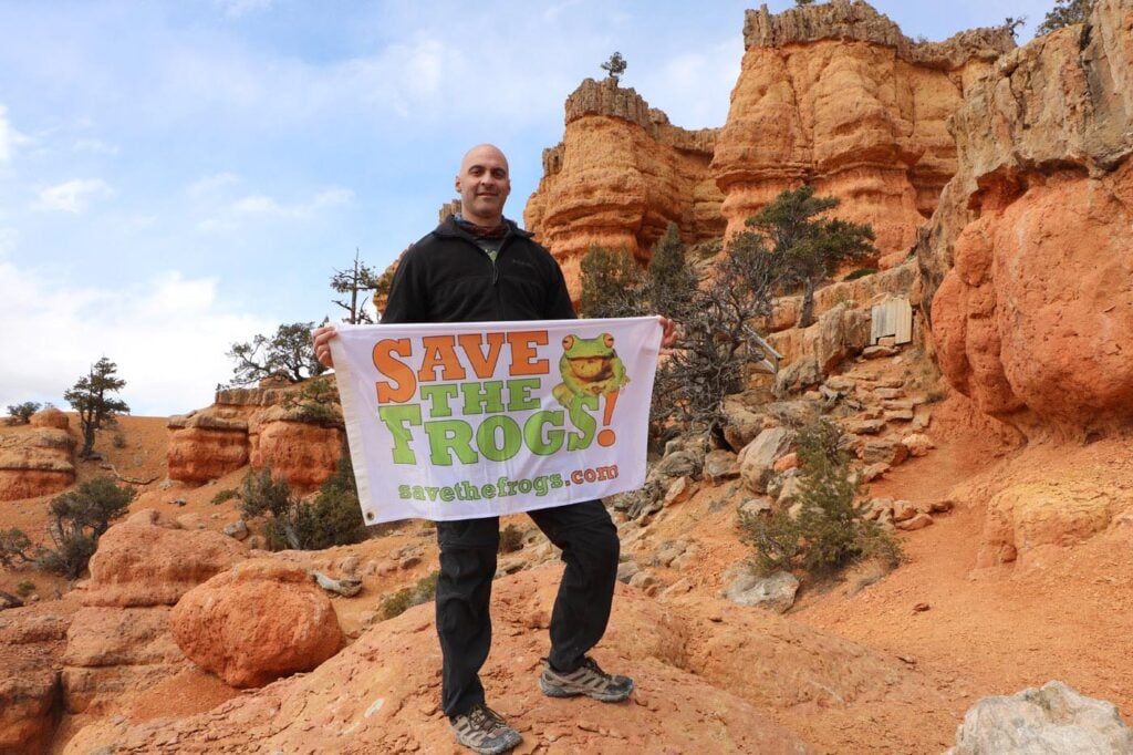 Flag kerry kriger save the frogs utah losee canyon 2021 03 21 1