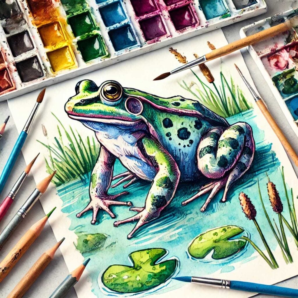Sirajiddin-Bekniyazov-Uzbekistan-2024-save-the-frogs-art-contest-semi-finalist