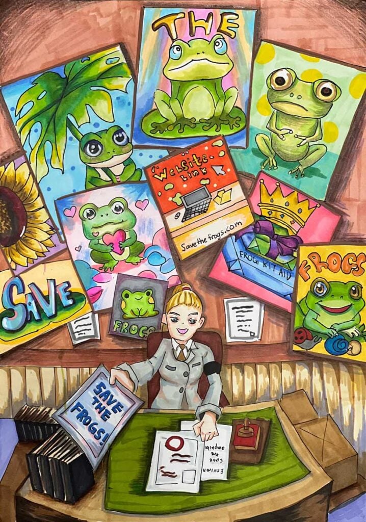 SzeYae-Chan-Singapore-2024-save-the-frogs-art-contest-finalist