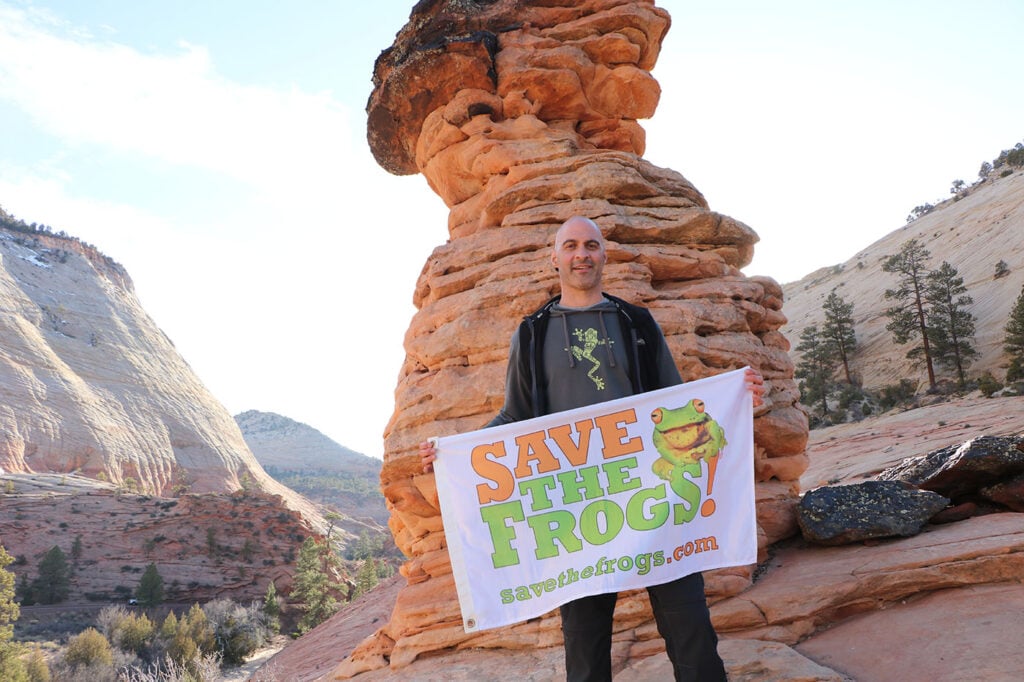 Usa utah zion save the frogs flag kerry kriger 2021 03 22 1 1400 1